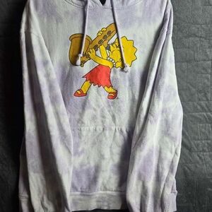 Lisa Graphic Tie-Dye Hoodie